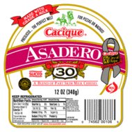 Cacique USA makes the best Asadero cheese for use in making queso blanco white Mexican cheese dip.