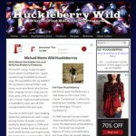 The Huckleberry Wild Website in March 2017.