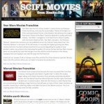 The SciFi Movies Portal is one of our older sections and it needs to be updated (a little too) often.